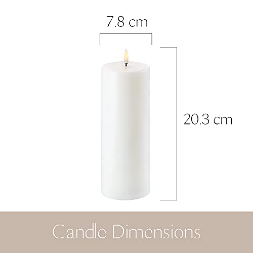 Single Wick - Nordic White 7.8 x 20.3cm